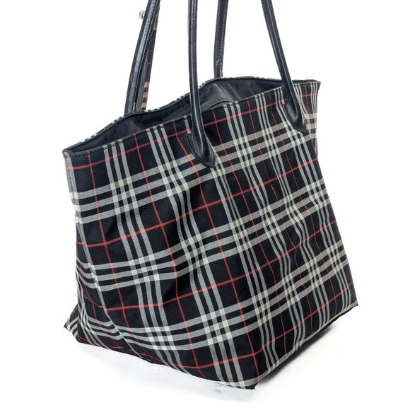 BURBERRY'S Blue Label (Japan Exclusive) Large Shopping Tote - Picture 4 of 16